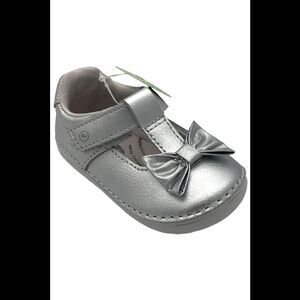 Stride Rite Toddler Girls Ashtyn Mary Jane Flats Silver -